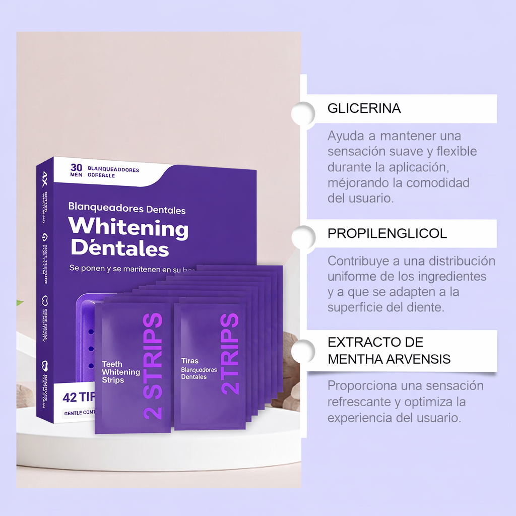 Kit Blanqueamiento Dental Dentley™ Purple (42 Unidades)