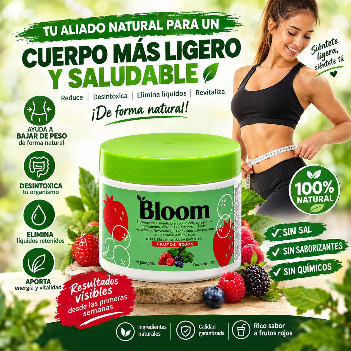 BLOOM JUGO VERDE
