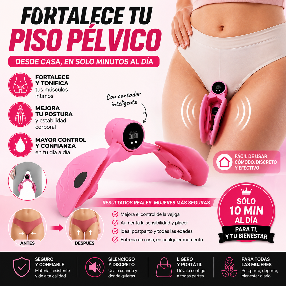 EJERCITADOR DE PELVIS EN CASA