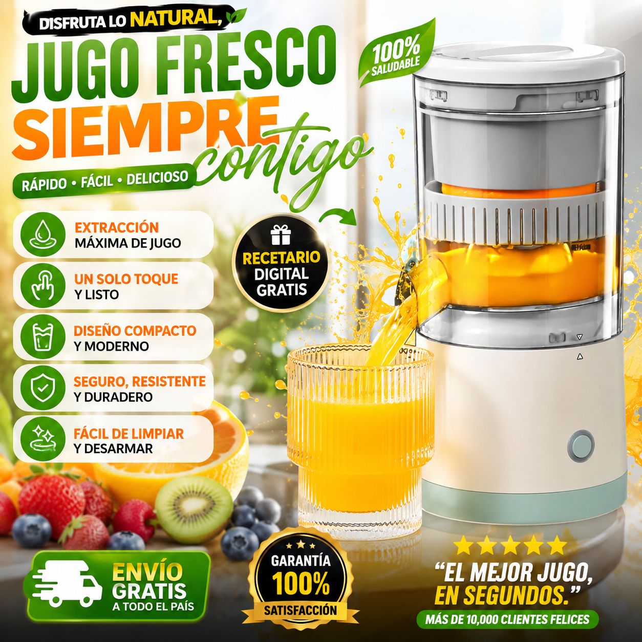 Exprimidor Electrico JUICEGO