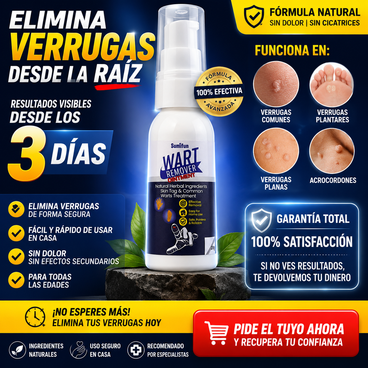 REMOVEDOR DE VERRUGAS WART REMOVER