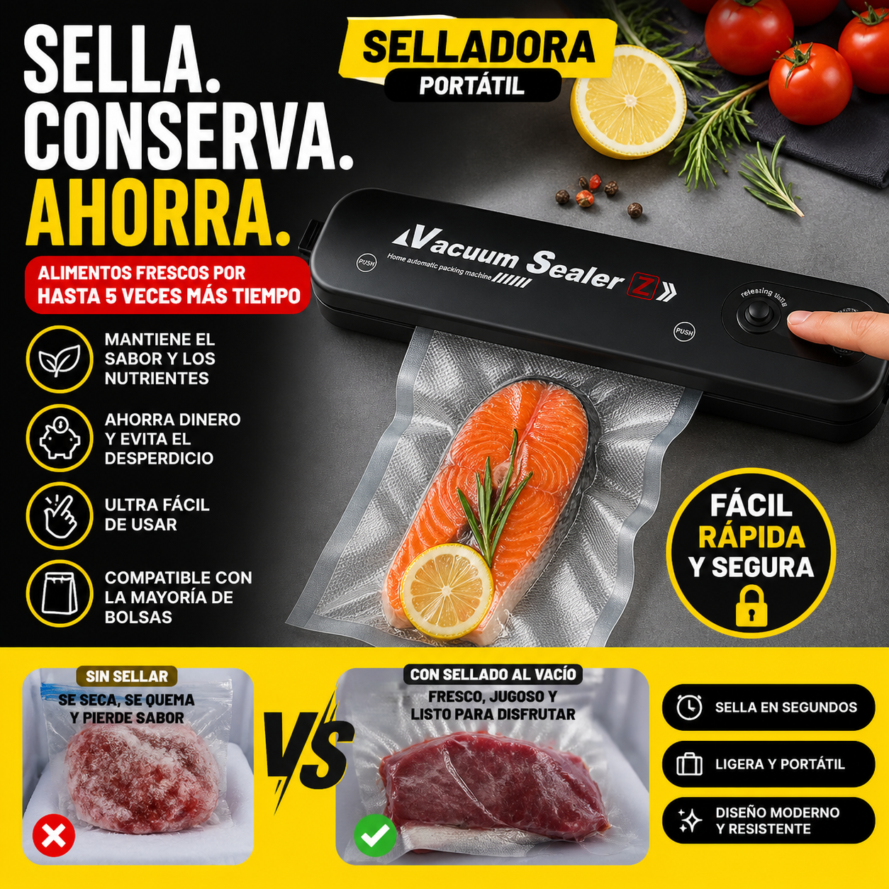 SELLADORA AL VACIO CURLERPRO™