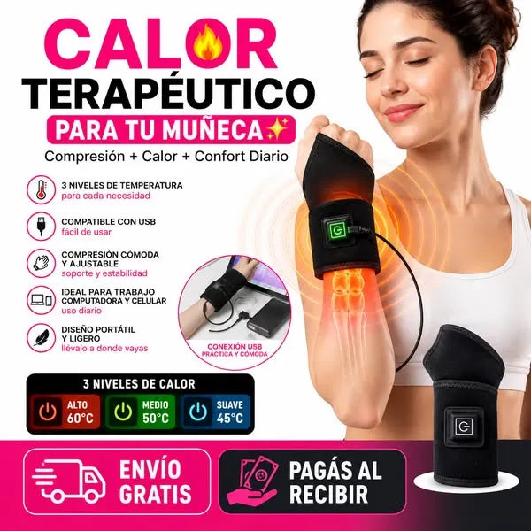 Muñequera Guante Térmico Tunel Carpiano