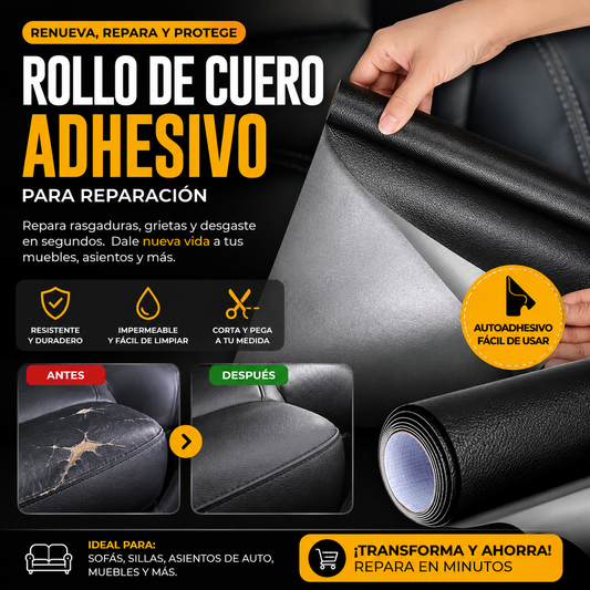 Rollo cuero adhesivo de reparacion (1m x 50 cm)