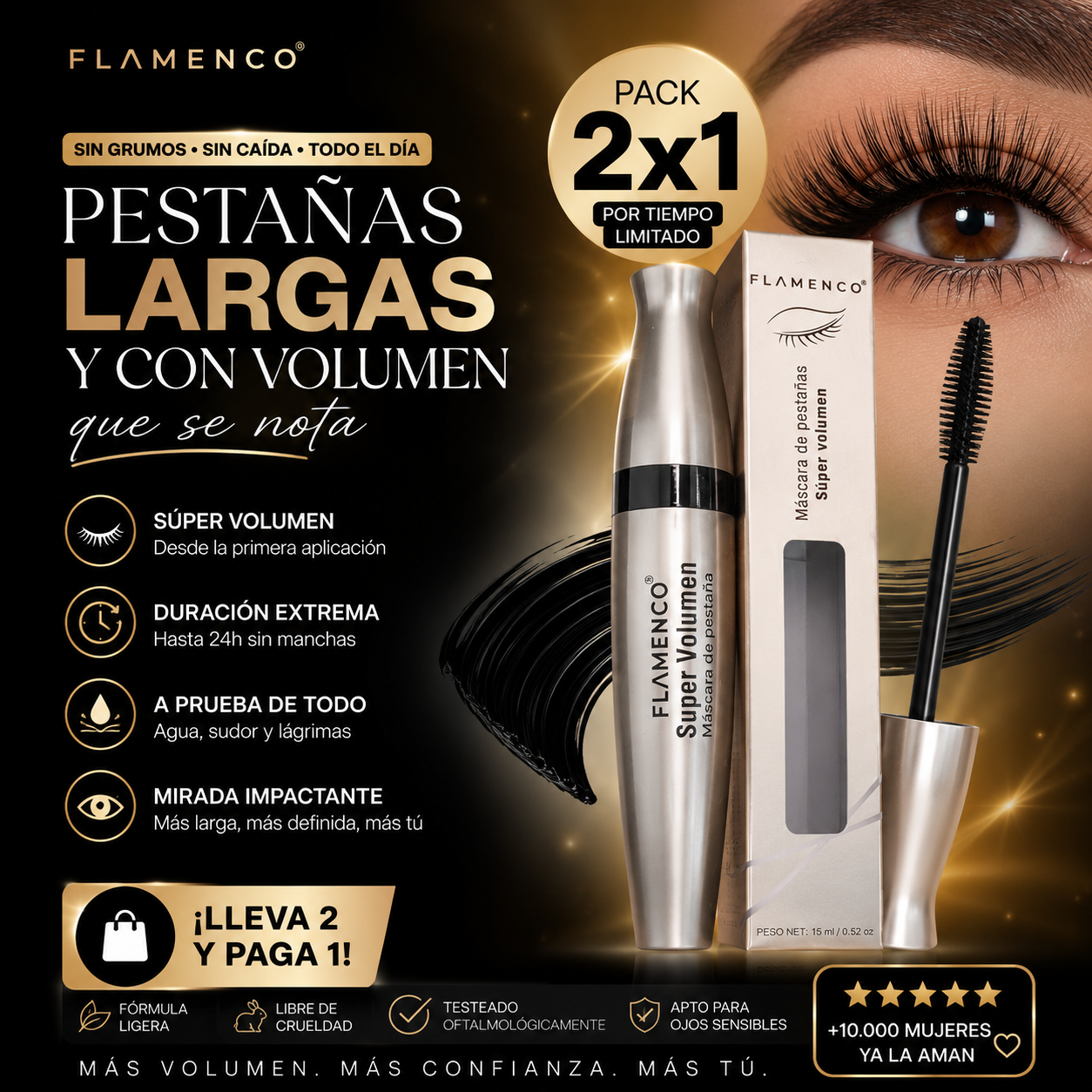 PACK 2X1 MÁSCARA DE PESTAÑAS