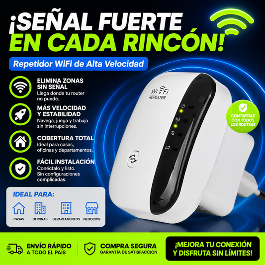 Repetidor de señal Wi-FI