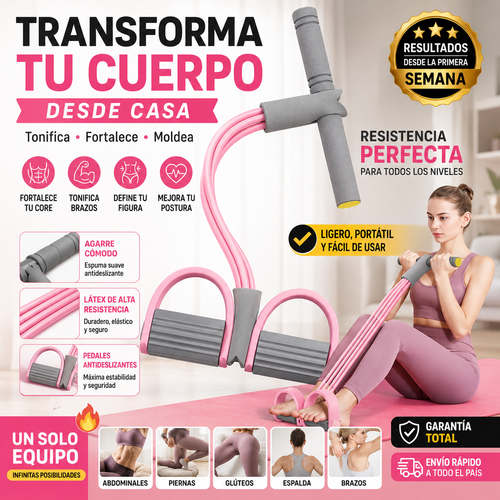 Bandas Elasticas Resistencia Con Pedal