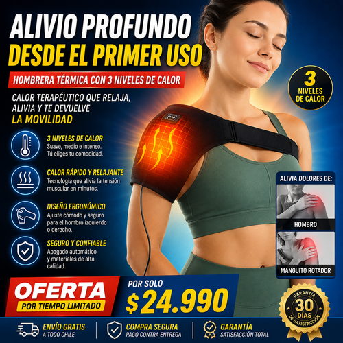 Hombrera Térmica 3 Niveles Calor