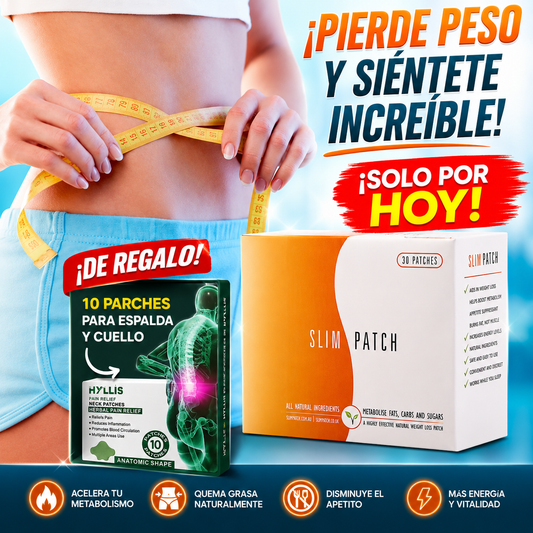 Parches Adelgazantes Abdomen Brazos Cara