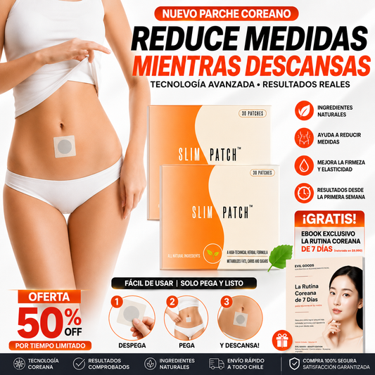 Parches Adelgazantes Abdomen Brazos Cara