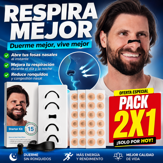 PACK 2X1 Tiras Nasales Magnética