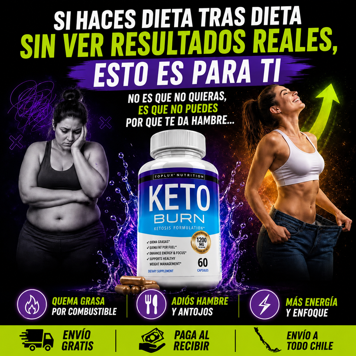 keto burn 60 capsulas