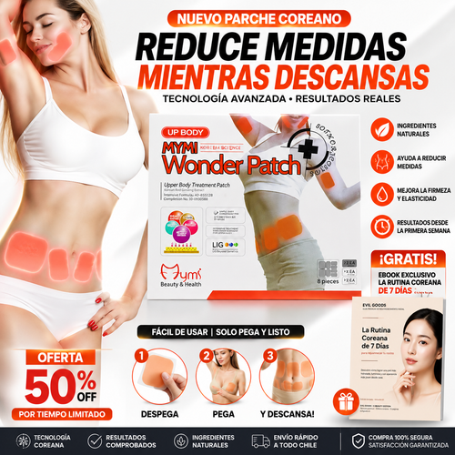Parches Adelgazantes Abdomen Brazos Cara