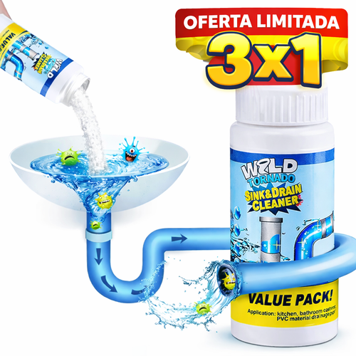 Polvo Limpiador De Drenaje 2X1
