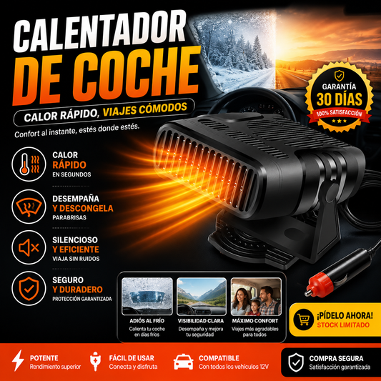Calentador De Coche 2 In 1 Dropi Cup.