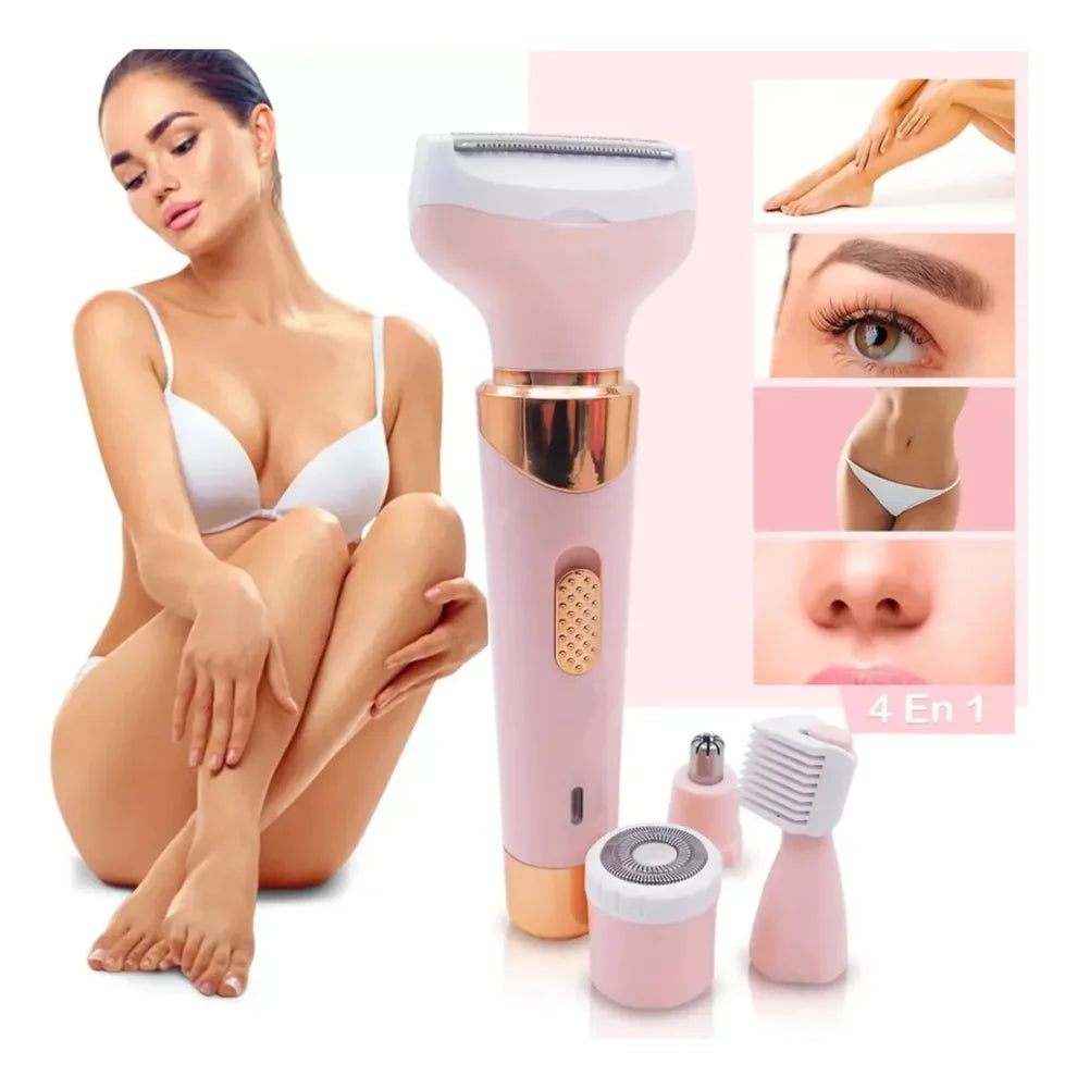 DEPILADORA 4 EN 1 RECARGABLE