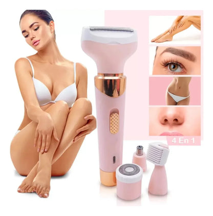 DEPILADORA 4 EN 1 RECARGABLE
