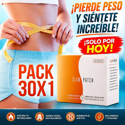 PACK 30X1 - Parches Adelgazantes