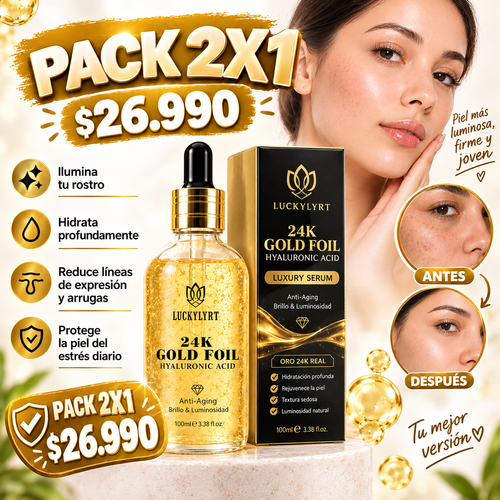 PACK 2X1 Serum 24K Gold