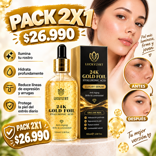 PACK 2X1 Serum 24K Gold
