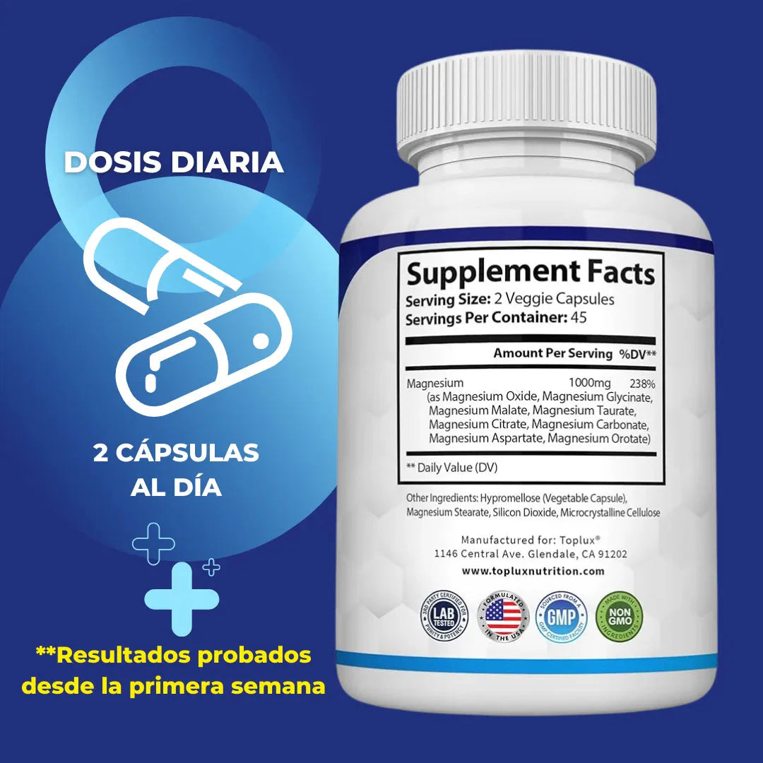 MAGNESIO COMPLEX 1000MG 90CAP